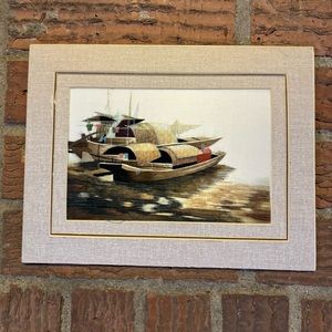 Handmade Suzhou Silk Thread Embroidery Artwork Souvenir 2010